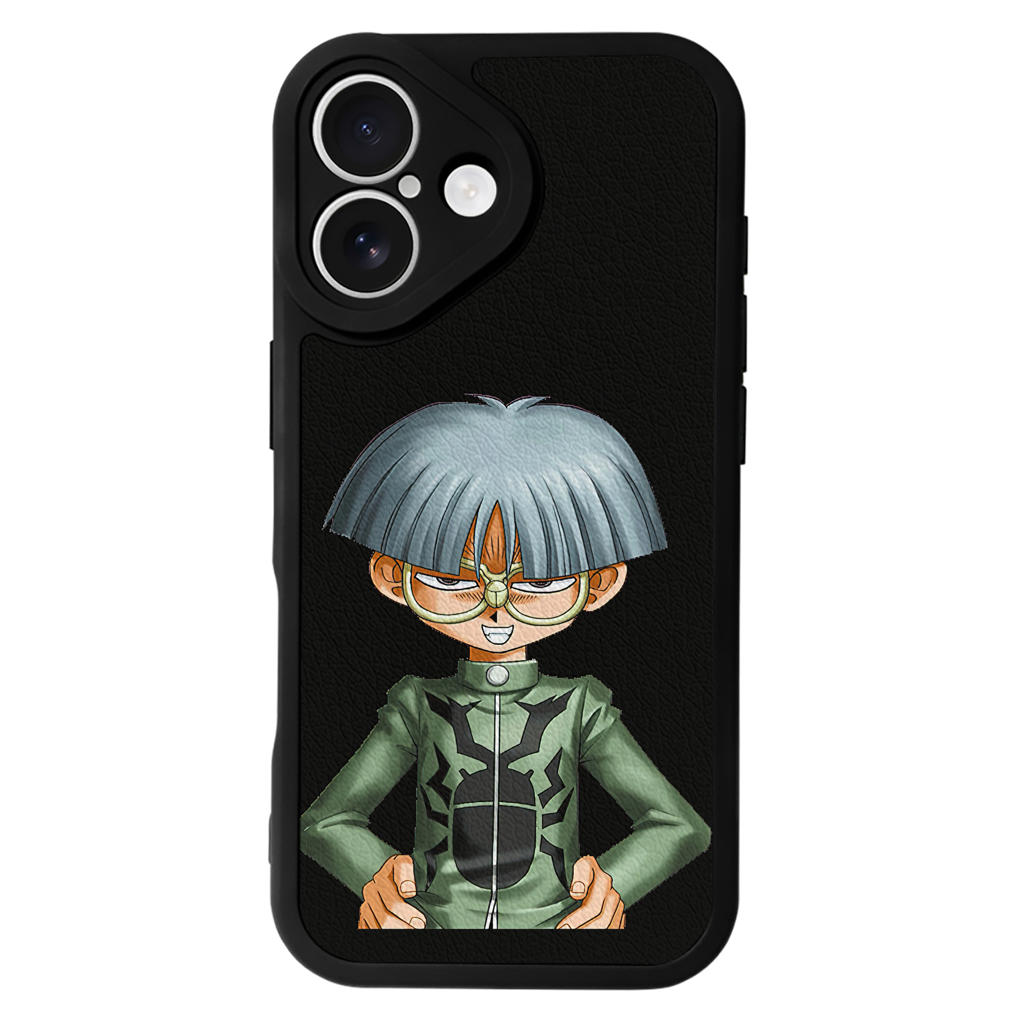 遊☆戯☆王 Yu-Gi-Oh! 【iPhone 16シリーズ対応】シリコンスマホケース（レザー調） 材質：シリコン
